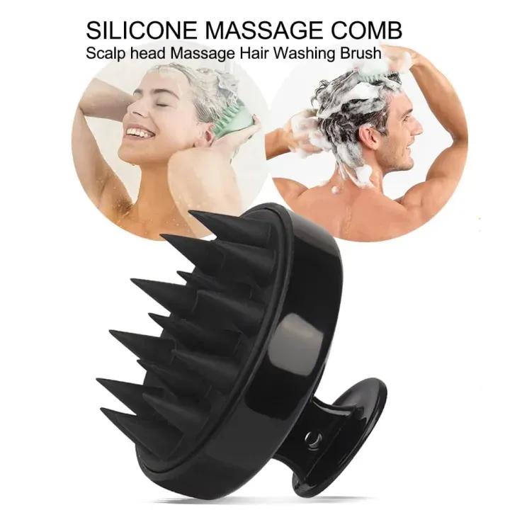 Scalp Massager Brush (Silicone Shampoo Brush)